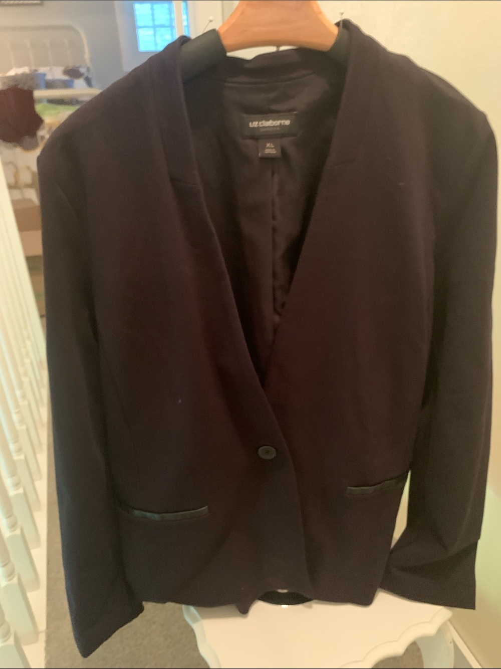 Liz Claiborne Black Single-Button Women's Blazer